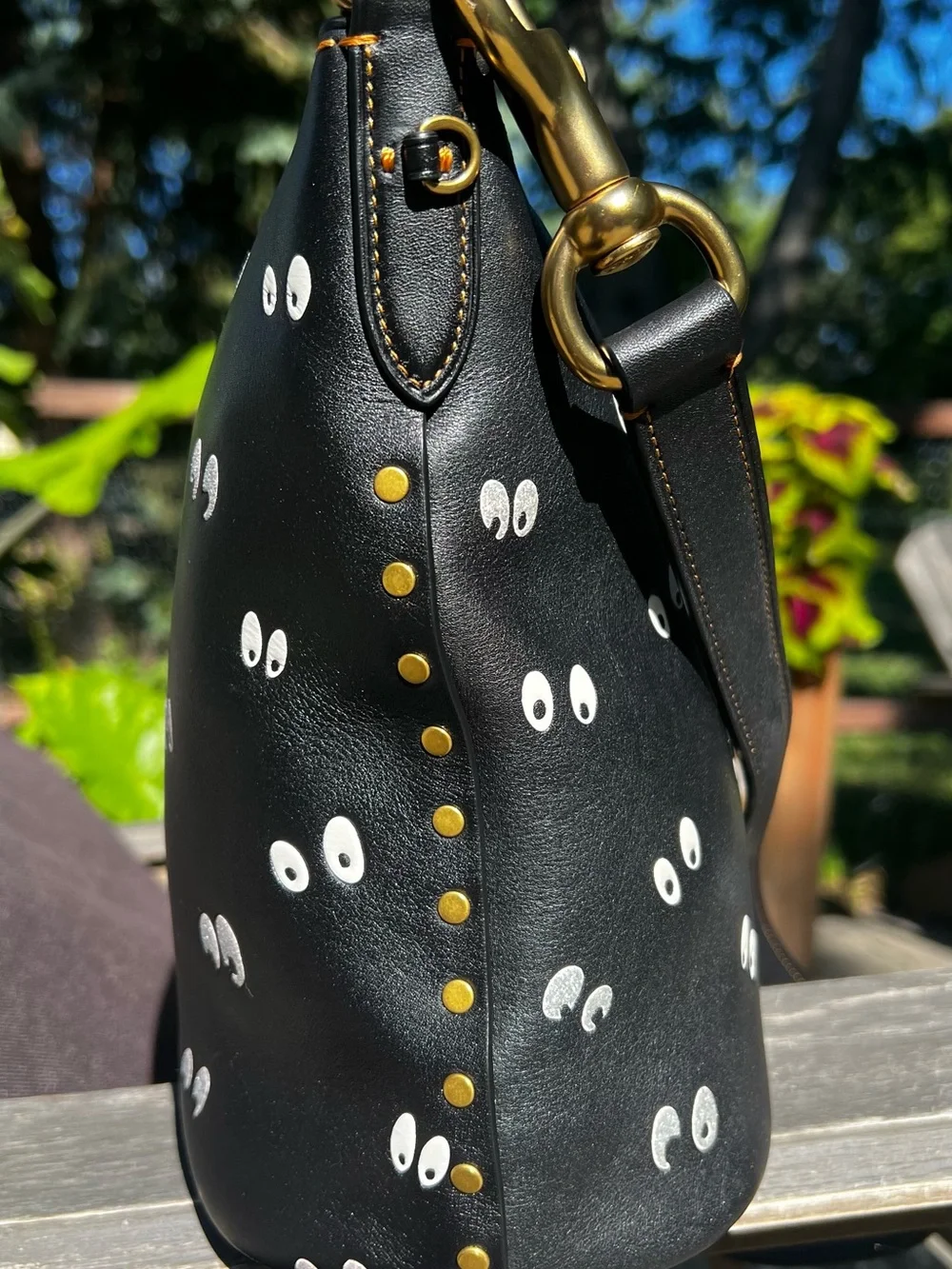 RARE Disney x Coach Dark Fairytale Spooky Eyes Duffle 20 Limited Edition